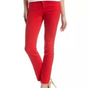 Mossimo red Fit 6 skinny color jeans